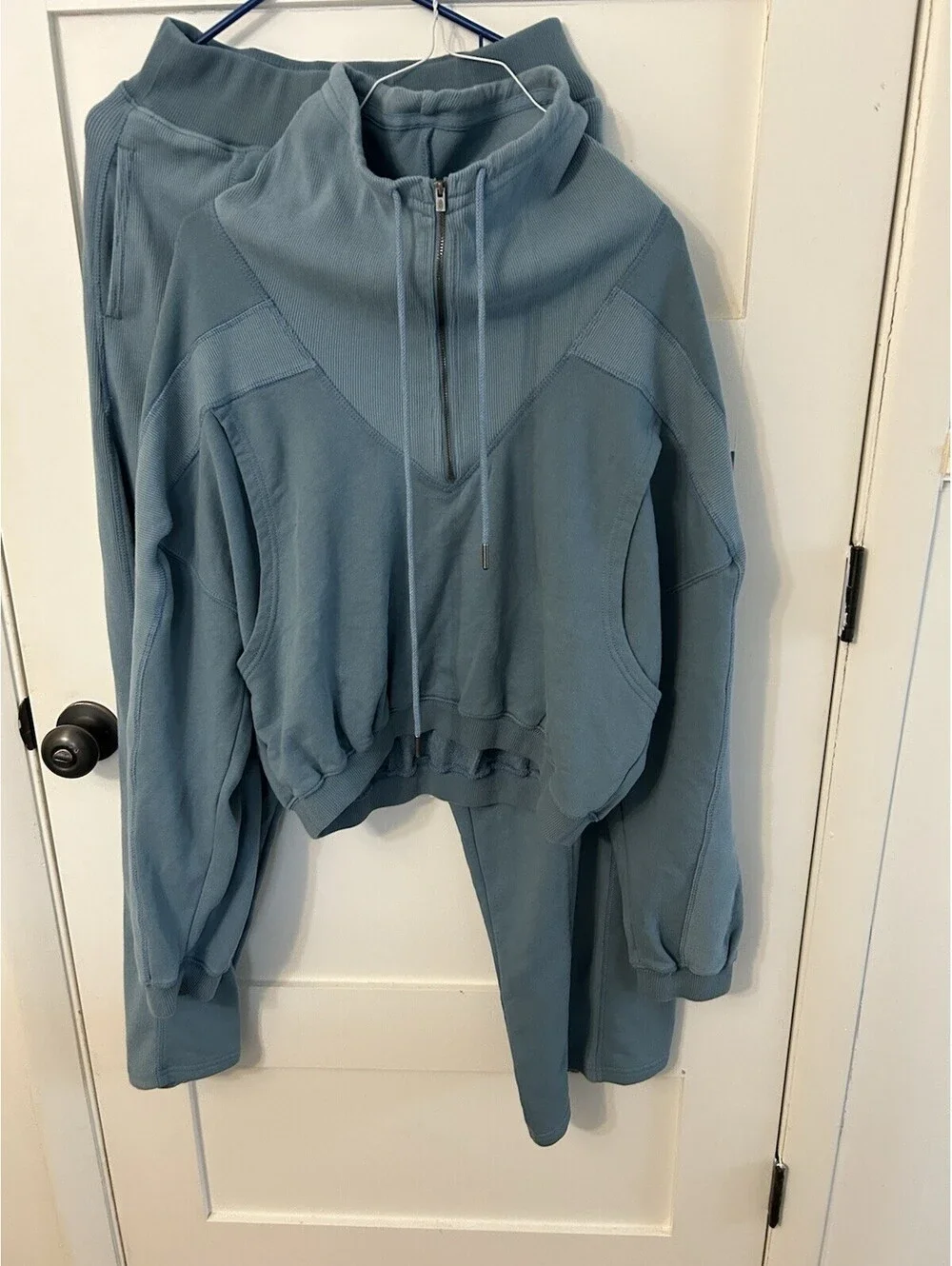 Free People Movement 2 Piece Set Blue A